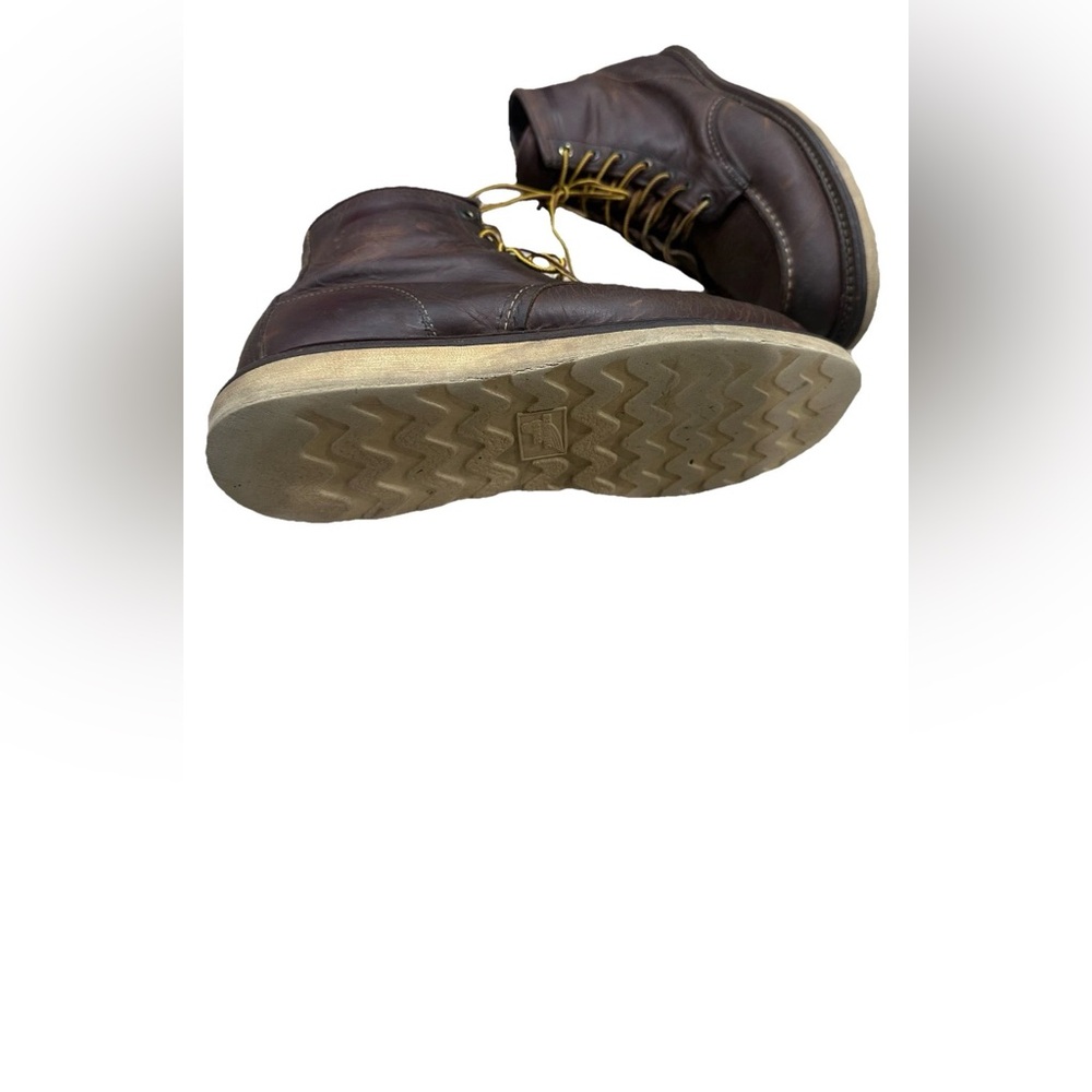 Red‎ wing 1907 classic moc toe size 9D Men's Brown Leather - Picture 4 of 7